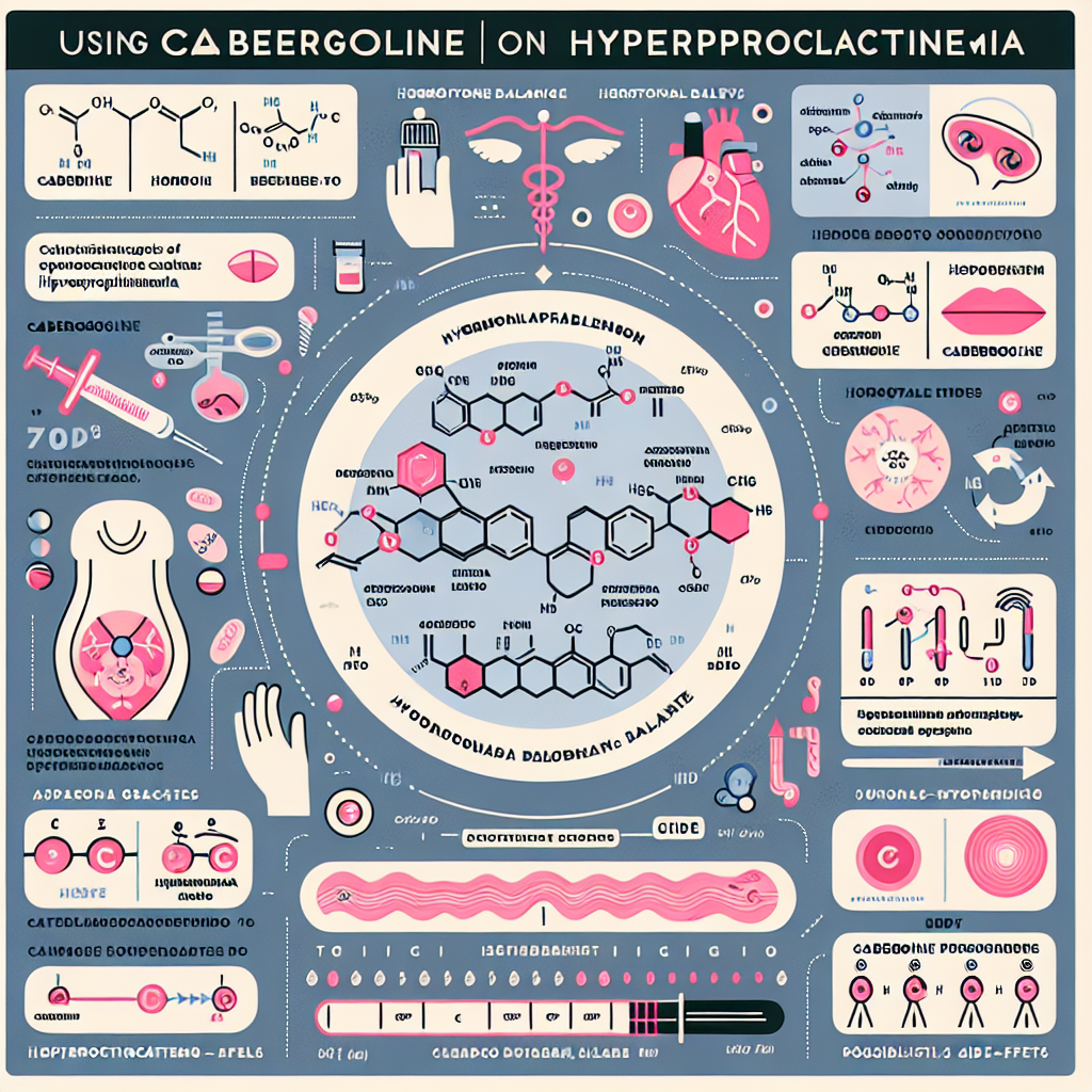 Caractéristiques de l'utilisation de la Cabergoline dans le traitement de l'hyperprolactinémie