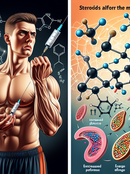 Injections de stéroïdes et changements dans le métabolisme du sportif