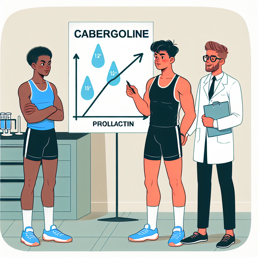 L'effet de la Cabergoline sur les niveaux de prolactine chez les adolescents sportifs