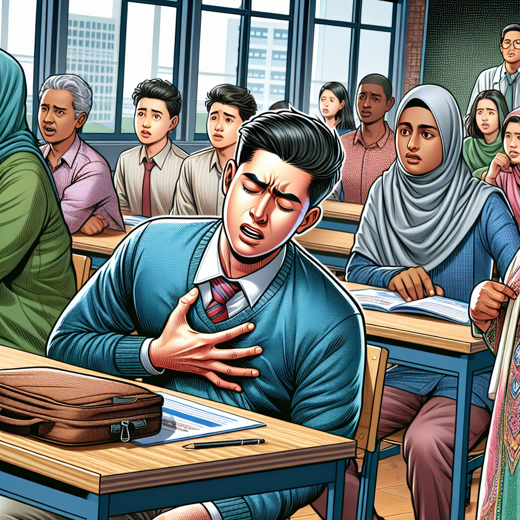 Que faire en cas de douleurs thoraciques pendant le cours