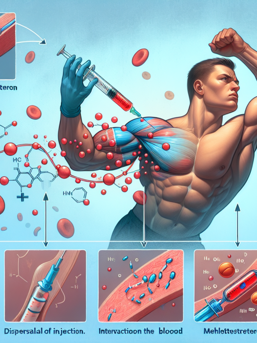 Caractéristiques de la pharmacocinétique de l'injection de méthyltestostérone chez les femmes sportives
