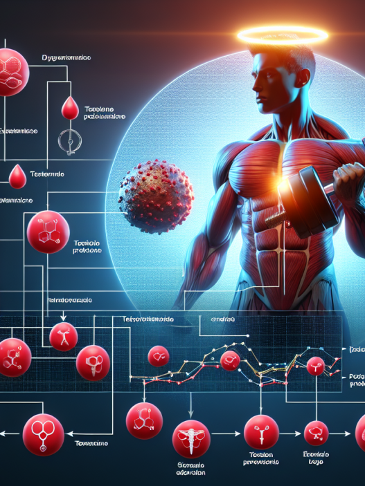 Effet du phénylpropionate de testostérone sur la production hormonale