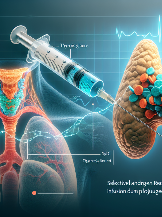 Infusion de SARMs sur la fonction thyroïdienne en cas de stagnation prolongée
