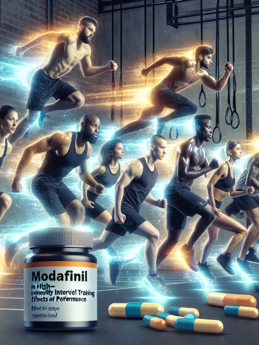 Modafinil dans l'entraînement par intervalles de haute intensité (HIIT) : Effets sur la performance