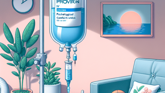 Perfusion de Proviron pour un confort psychologique en moins d'une heure