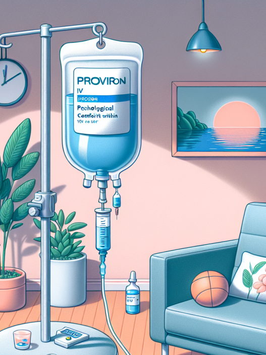 Perfusion de Proviron pour un confort psychologique en moins d'une heure