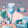 Perfusion de Proviron pour un confort psychologique en moins d'une heure