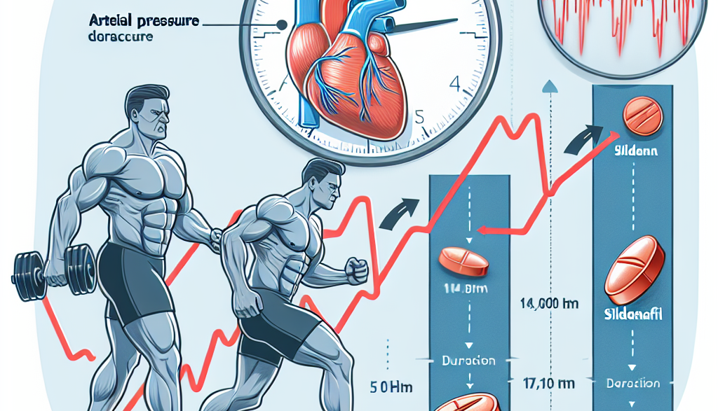 Sildénafil et son effet sur la pression artérielle pendant une heure d'entraînement musculaire