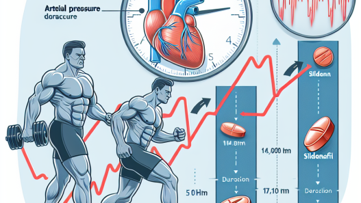 Sildénafil et son effet sur la pression artérielle pendant une heure d'entraînement musculaire