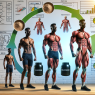 Trivalence des cours et changements entre eux lors de la prise de masse musculaire