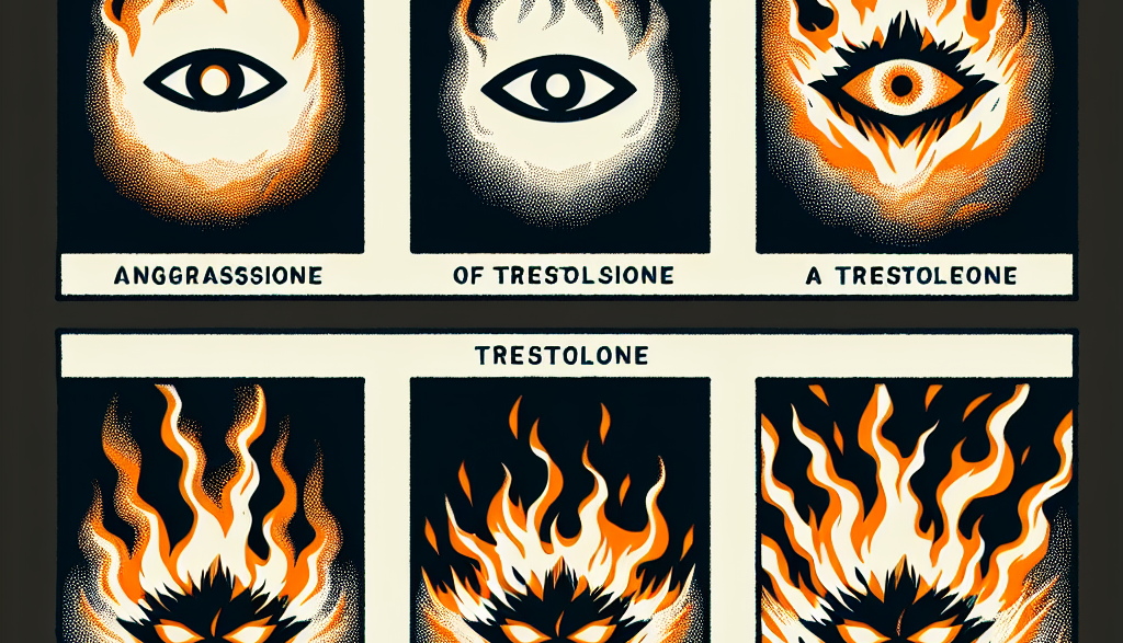 Comment l'agressivité évolue sous l'influence de Trestolone ?