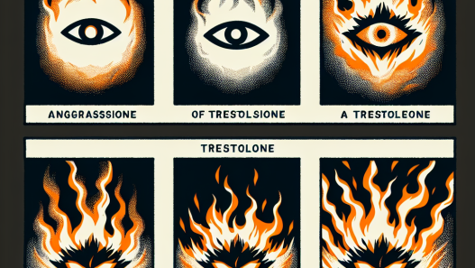 Comment l'agressivité évolue sous l'influence de Trestolone ?