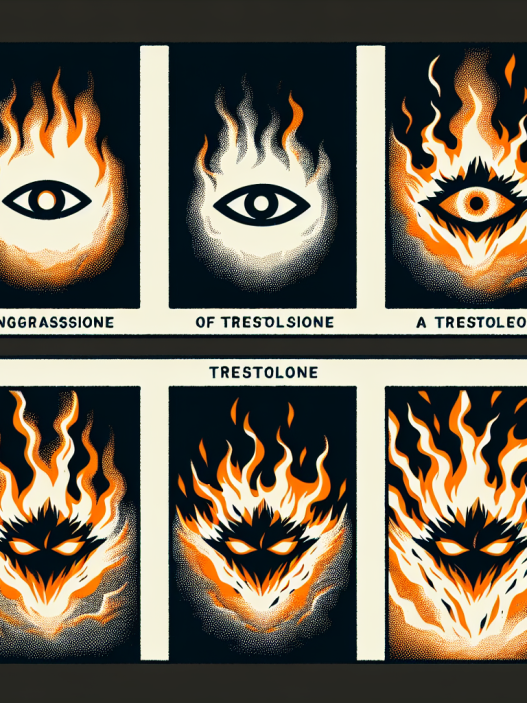 Comment l'agressivité évolue sous l'influence de Trestolone ?