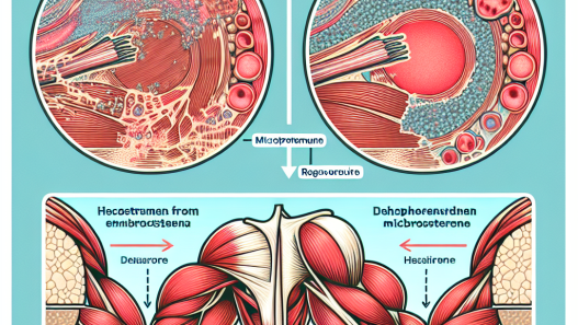 Effet de la DHEA sur la récupération musculaire après des microtraumatismes