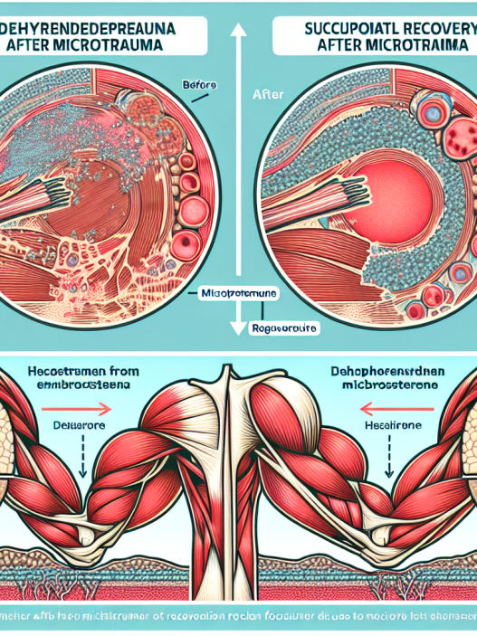 Effet de la DHEA sur la récupération musculaire après des microtraumatismes