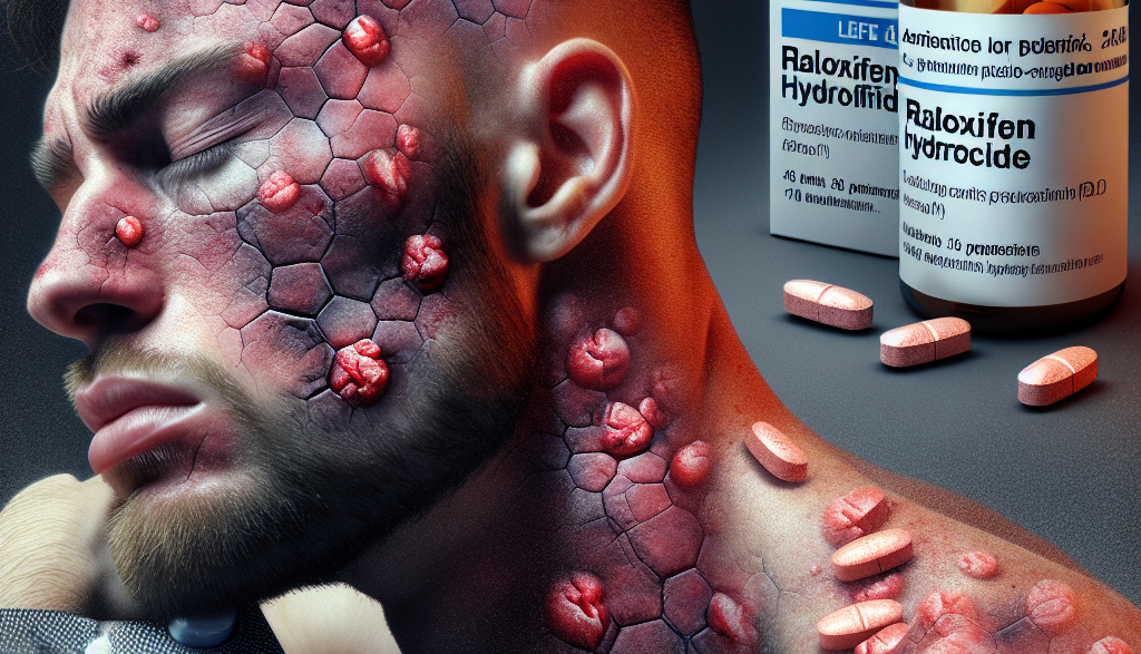 Effet du chlorhydrate de raloxifène sur l'état de la peau pendant une cure de stéroïdes anabolisants stéroïdes