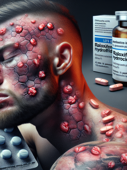 Effet du chlorhydrate de raloxifène sur l'état de la peau pendant une cure de stéroïdes anabolisants stéroïdes