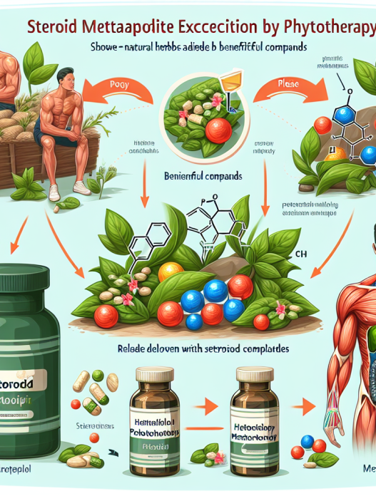 Excrétion des métabolites des stéroïdes grâce à la phytothérapie