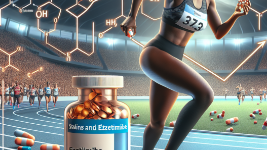 L'utilisation combinée de statines et d'ézétimibe dans le sport
