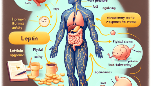 Le rôle de la leptine dans les réactions de l'organisme au stress