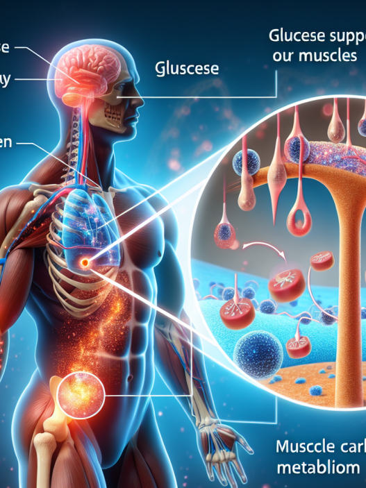 Le soutien glucidique et son effet sur l'efficacité du métabolisme glucidique musculaire