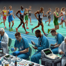 Soutien médical de l'homéostasie du glucose pendant les compétitions sportives