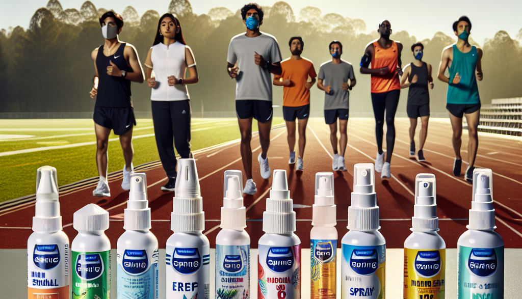 Sprays pour prévenir la sécheresse nasale lors de courses de fond