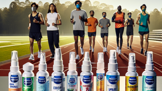 Sprays pour prévenir la sécheresse nasale lors de courses de fond