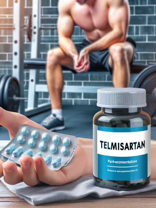 Telmisartan dans le cadre d'un traitement post-entraînement après un traitement aux stéroïdes anabolisants