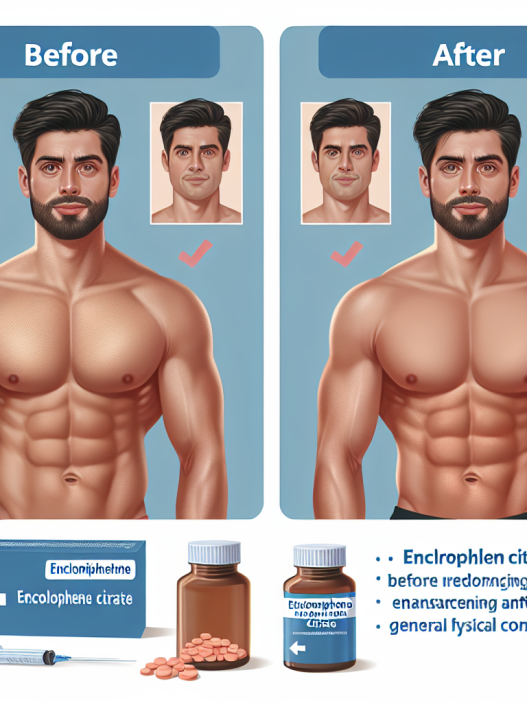 Utilisation du citrate d'enclomifène pour améliorer la condition physique générale