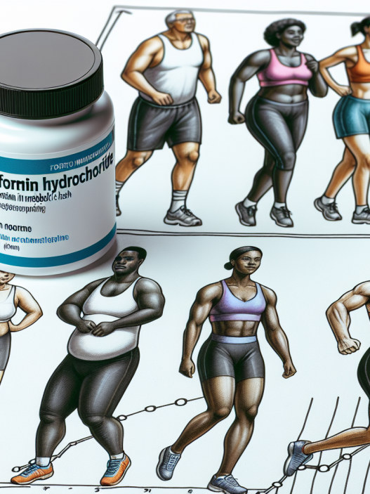 Chlorhydrate de metformine et amélioration de la santé métabolique chez les sportifs obèses