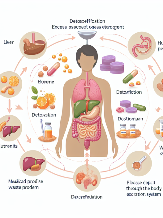 Détoxification de l'excès d'œstrogènes après une cure