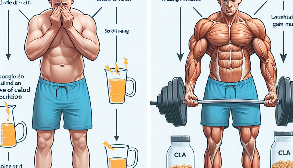 L'effet du CLA sur la masse musculaire en cas de déficit calorique
