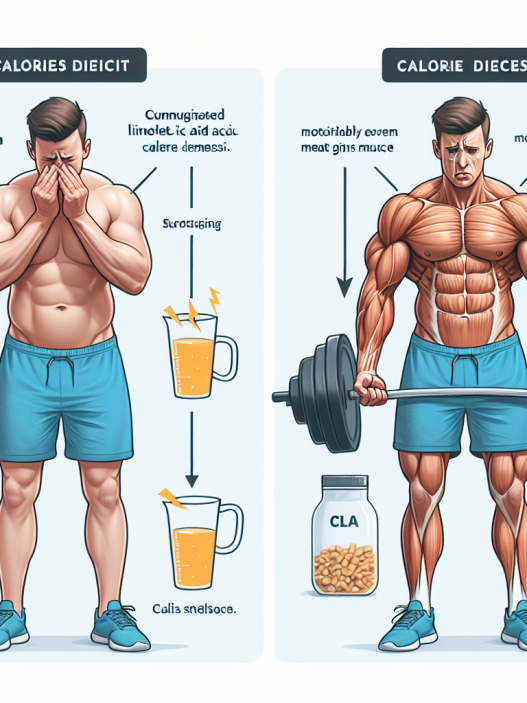 L'effet du CLA sur la masse musculaire en cas de déficit calorique