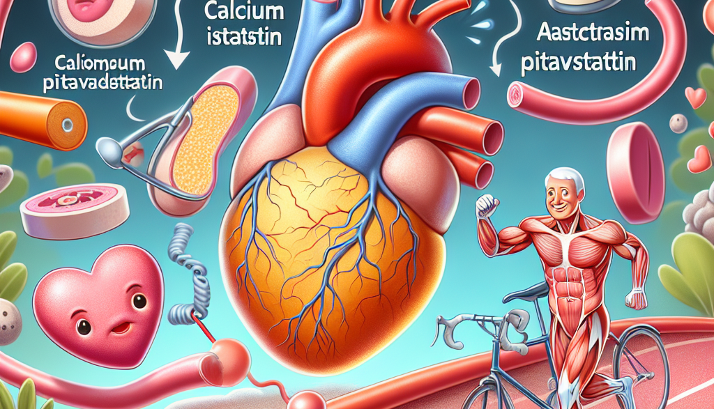 La pitavastatine calcique dans la prévention de l'ischémie pendant l'entraînement