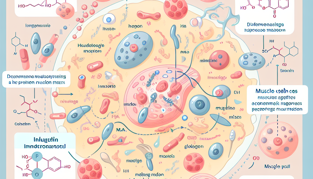 Rôle de l'insuline dans la préservation de la masse musculaire
