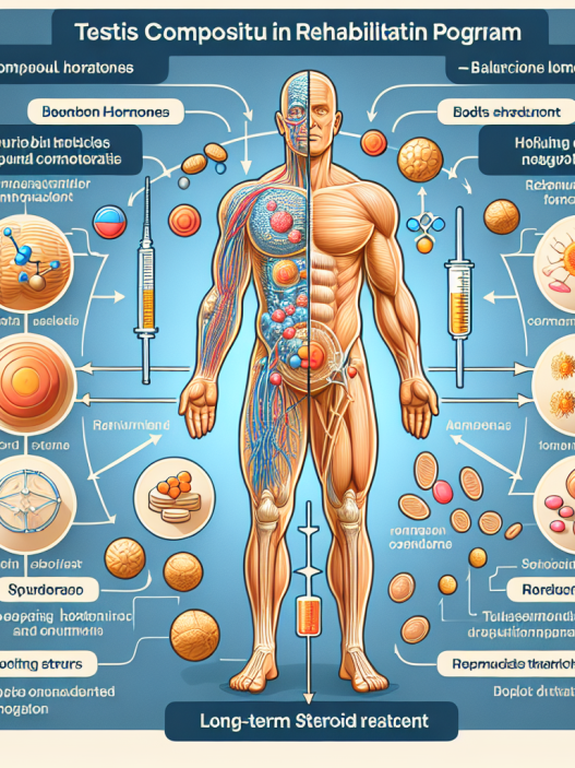 Rôle de Testis Compositum dans les programmes de rééducation après de longues cures de stéroïdes