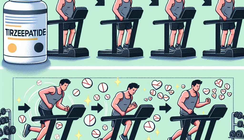Tirzépatide et amélioration de l'efficacité de l'entraînement cardio