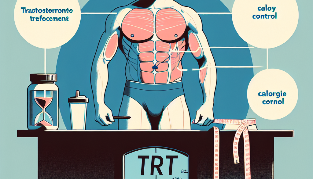 TRT et contrôle des calories : comment éviter la prise de graisse pendant le traitement