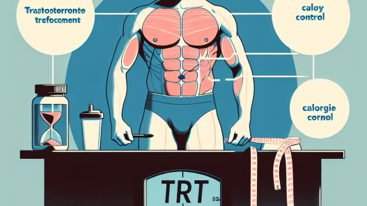 TRT et contrôle des calories : comment éviter la prise de graisse pendant le traitement