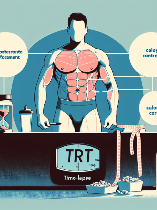 TRT et contrôle des calories : comment éviter la prise de graisse pendant le traitement